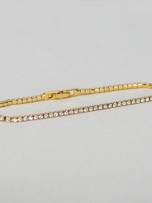 Bracelet Luxenter Kayla en or jaune 18 carats - Kiabi