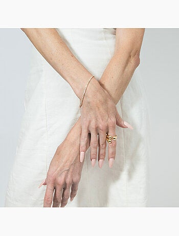 Bracelet Luxenter Kayla et plaqué or 18k