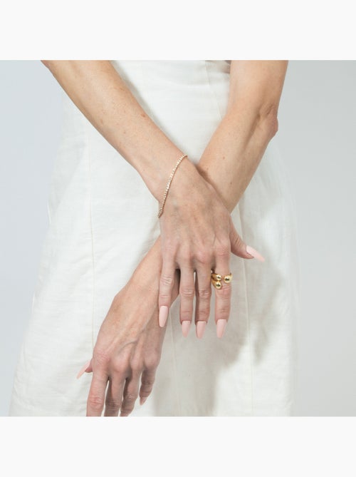Bracelet Luxenter Kayla et plaqué or 18k - Kiabi