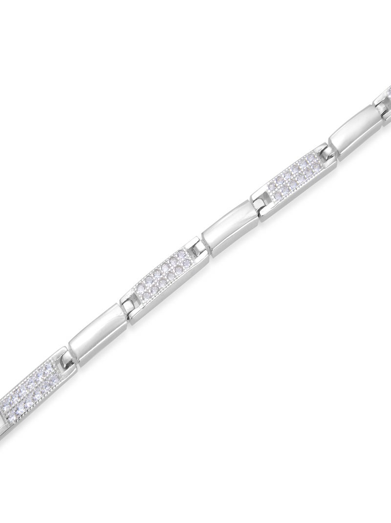Bracelet Luxenter kinusi en argent sterling Argent - Kiabi