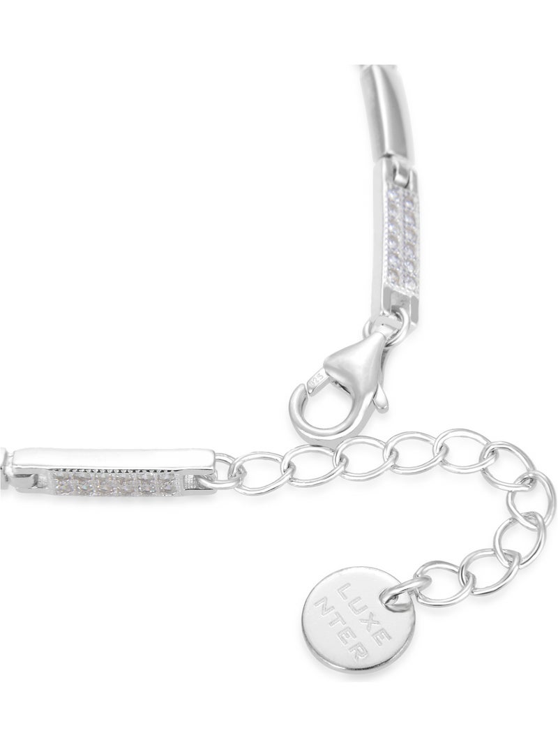 Bracelet Luxenter kinusi en argent sterling Argent - Kiabi