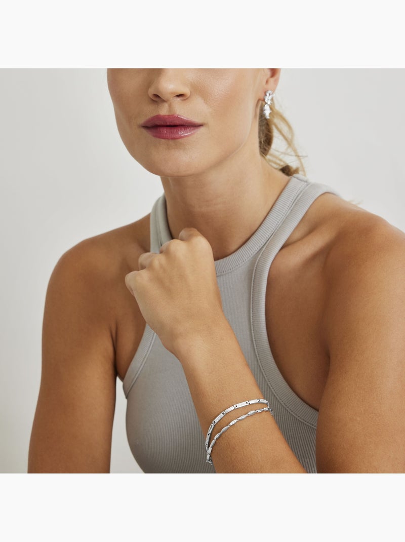 Bracelet Luxenter kinusi en argent sterling Argenté - Kiabi