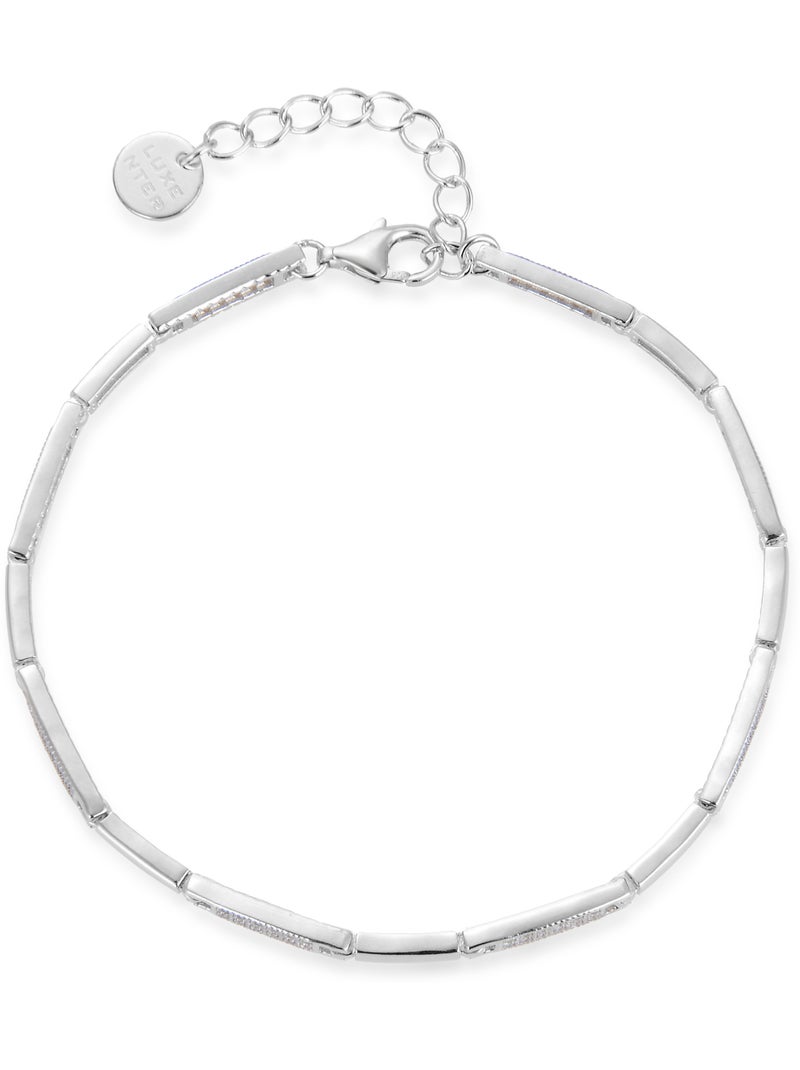Bracelet Luxenter kinusi en argent sterling Argenté - Kiabi