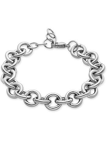 Bracelet Luxenter Lizal, finition argentée.