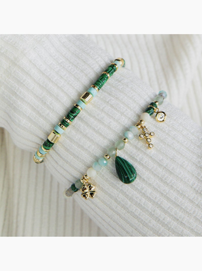 Bracelet Luxenter Miya Argent 925 Vert - Kiabi