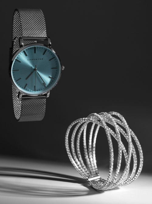 Bracelet Luxenter Mobu argenté - Kiabi