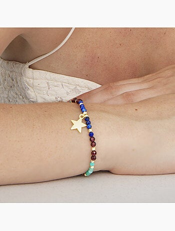 Bracelet Luxenter Nerald et plaqué or 18k