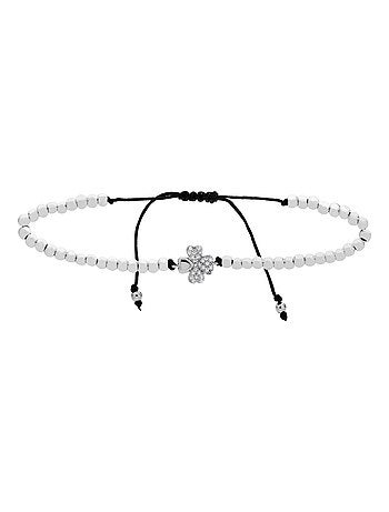 Bracelet Luxenter nethdra en argent 925 et zircon brillant avec finition rhodiée