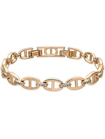Bracelet Luxenter Or jaune 18k et Zirconium brillant - Ibel