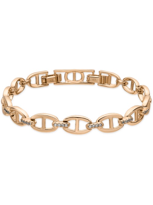 Bracelet Luxenter Or jaune 18k et Zirconium brillant - Ibel - Kiabi Bracelet Luxenter Or jaune 18k et Zirconium brillant - Ibel - Kiabi