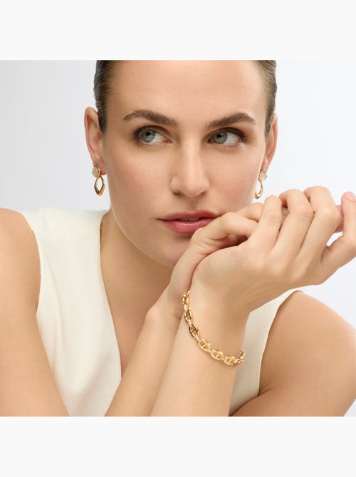 Bracelet Luxenter Or jaune 18k et Zirconium brillant - Ibel - Kiabi Bracelet Luxenter Or jaune 18k et Zirconium brillant - Ibel - Kiabi