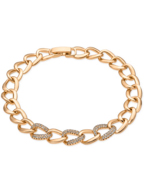 Bracelet Luxenter Or jaune 18k et Zirconium brillant - Uryo - Kiabi Bracelet Luxenter Or jaune 18k et Zirconium brillant - Uryo - Kiabi