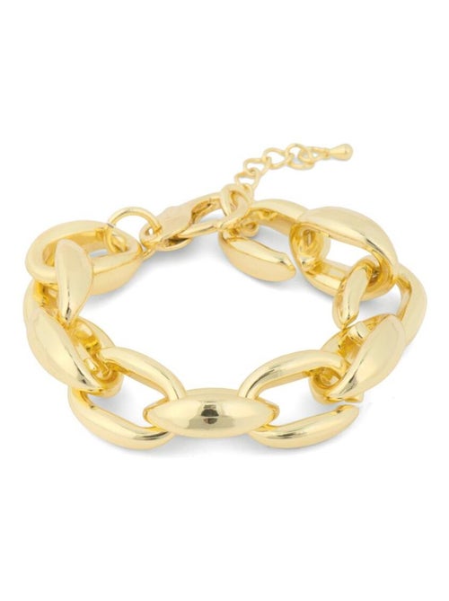 Bracelet Luxenter plaqué or jaune 18 carats - Classroom - Kiabi