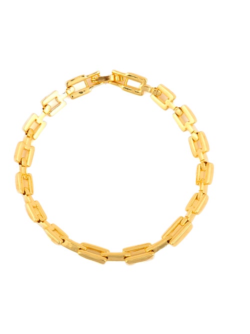 Bracelet Luxenter plaqué or jaune 18 carats - Figor - Kiabi