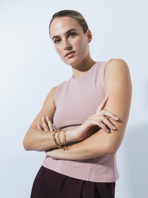 Bracelet Luxenter plaqué or jaune 18 carats - Gati - Kiabi