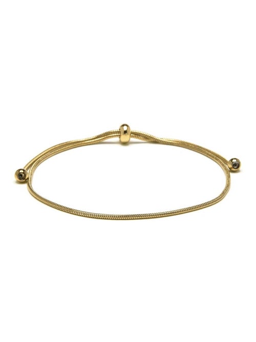 Bracelet Luxenter plaqué or jaune 18 carats - Liwani - Kiabi