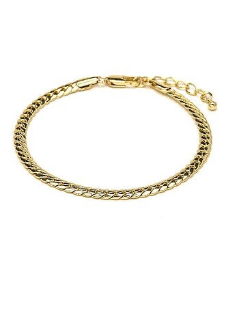 Bracelet Luxenter plaqué or jaune 18 carats - Nanja