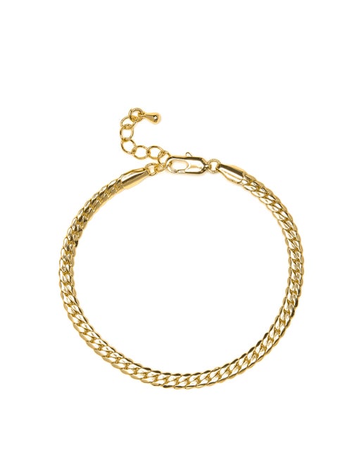 Bracelet Luxenter plaqué or jaune 18 carats - Nanja - Kiabi