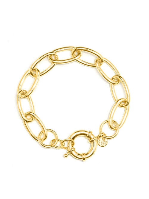 Bracelet Luxenter plaqué or jaune 18 carats - Nelo - Kiabi