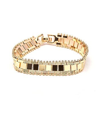 Bracelet Luxenter plaqué or jaune 18 carats - Tifei