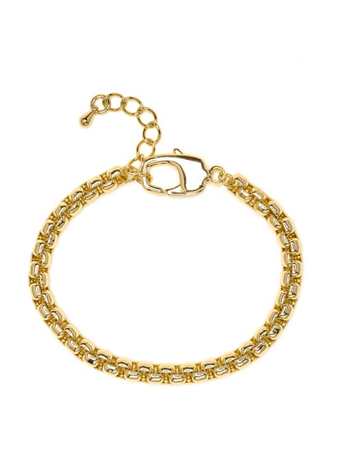 Bracelet Luxenter plaqué or jaune 18 carats - Zugiro - Kiabi