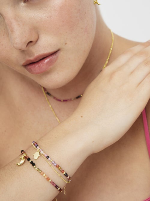 Bracelet Luxenter Raxsu et plaqué or 18k - Kiabi