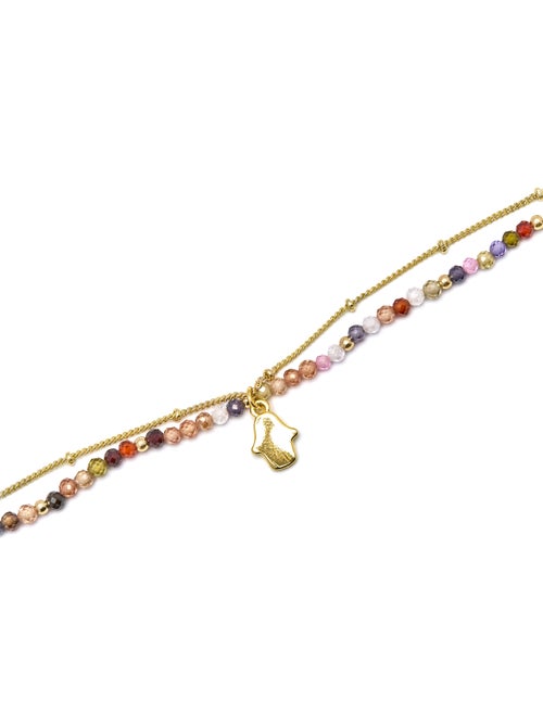 Bracelet Luxenter Raxsu et plaqué or 18k - Kiabi
