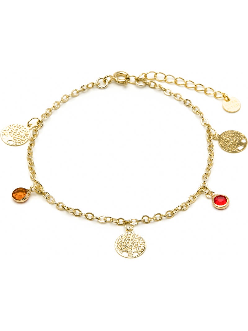 Bracelet Luxenter Shapio en argent 925 Multicolore - Kiabi