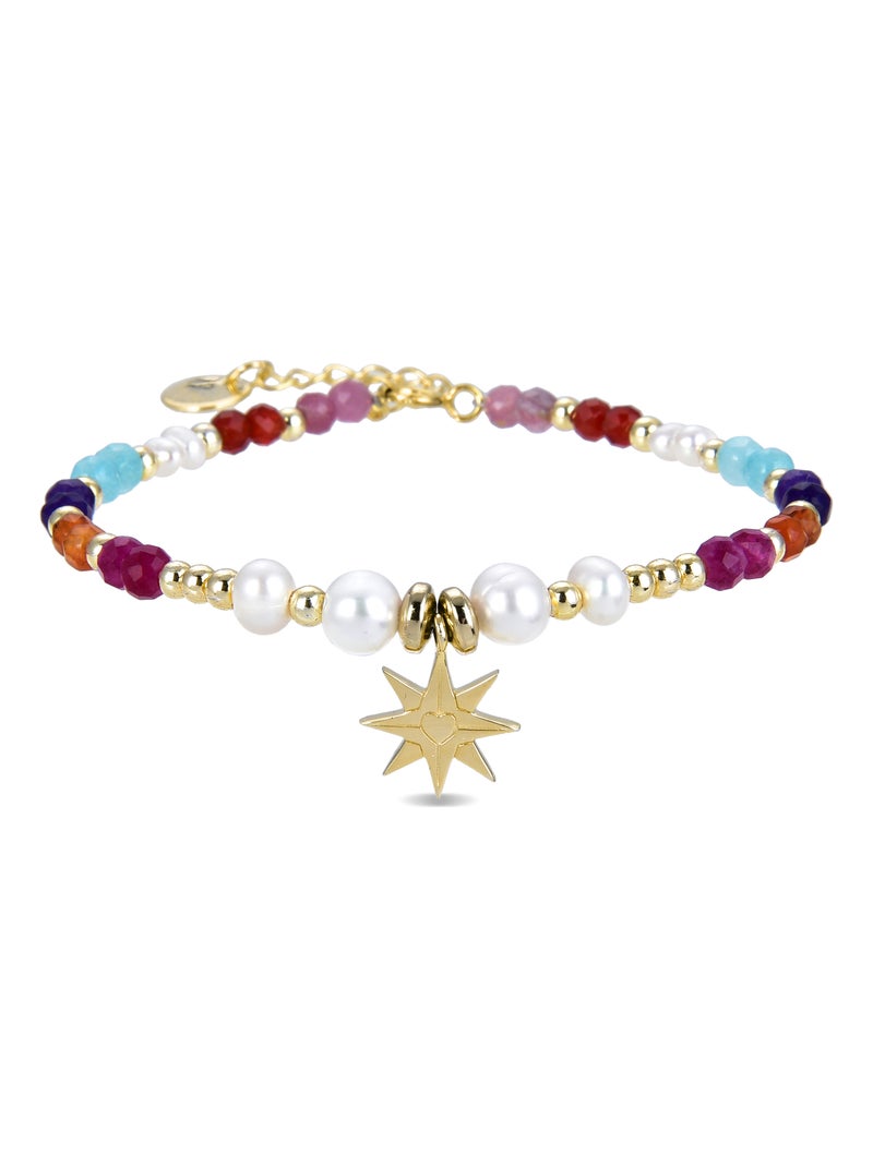 Bracelet Luxenter Shasha Argent 925 Multicolore - Kiabi