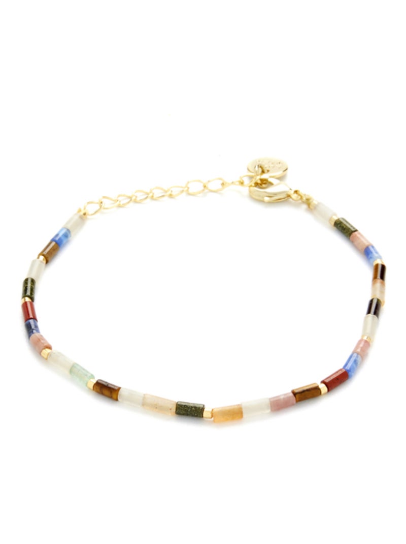 Bracelet Luxenter Shau en or jaune 18 carats. Multicolore - Kiabi