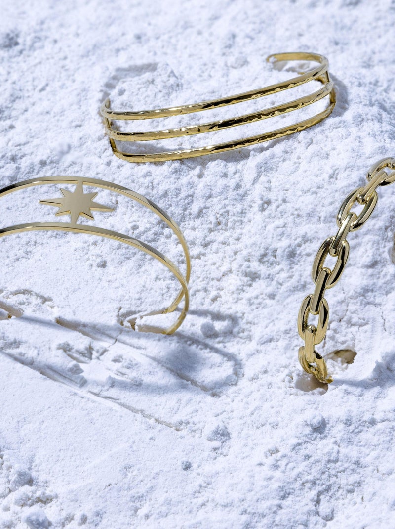 Bracelet Luxenter Waeu finition or 18k Doré/or - Kiabi