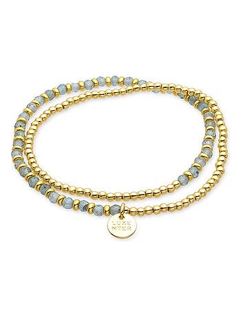 Bracelet Luxenter Zira et plaqué or 18k