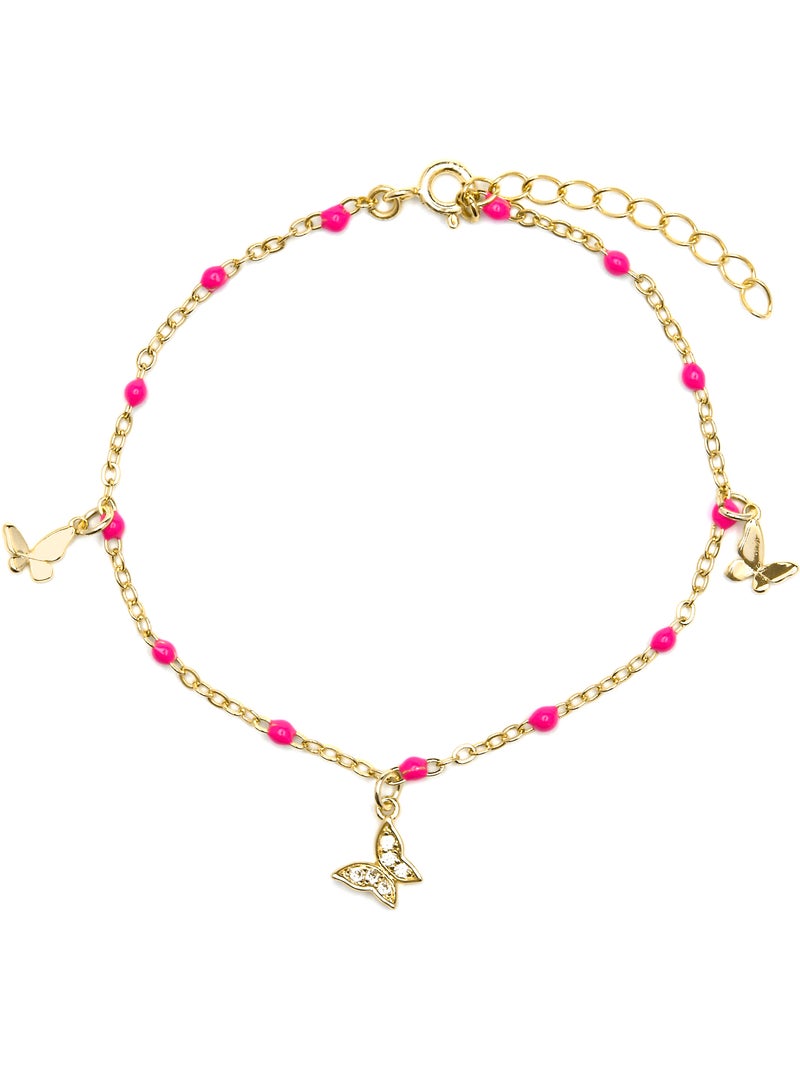 Bracelet Luxenter Zumre en argent 925 Rose - Kiabi