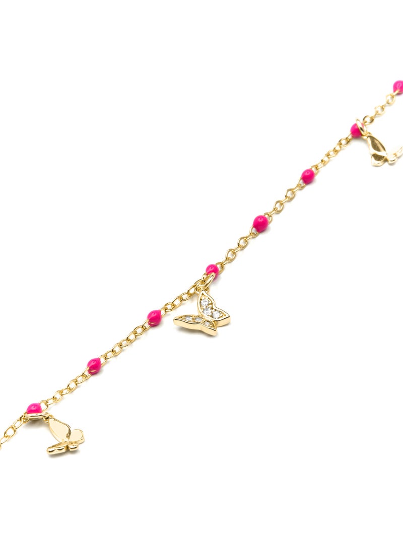 Bracelet Luxenter Zumre en argent 925 Rose - Kiabi