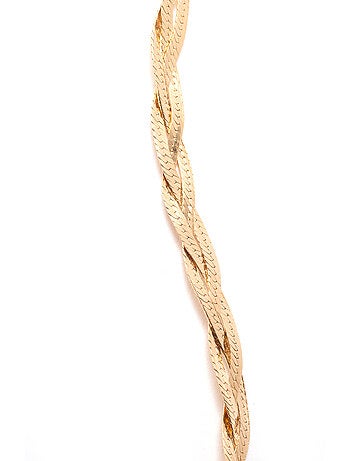 Bracelet maille entrelacée