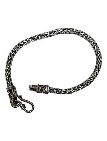 Bracelet style Balinais en argent pour homme ou femme, Bijoucolor