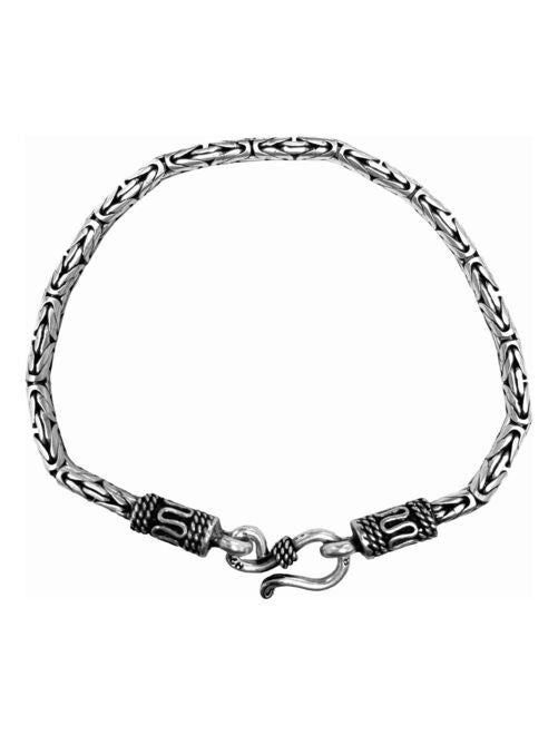 Bracelet style Balinais souple en argent homme/femme - Kiabi