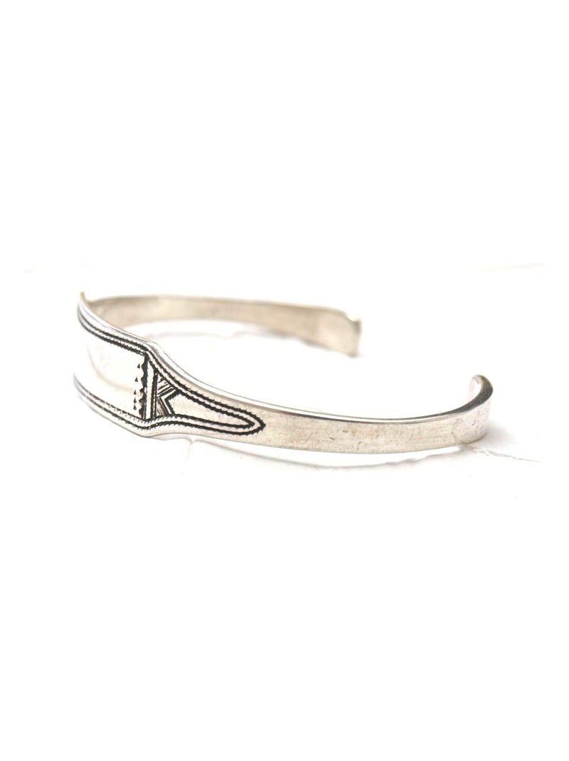 Bracelet touareg argent massif gourmette, Bijoucolor Argent - Kiabi