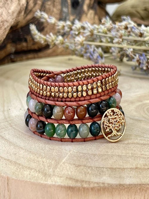 Bracelet wrap énergie lumineuse - Kiabi