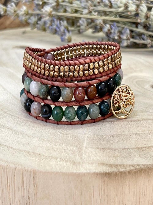 Bracelet wrap énergie lumineuse - Kiabi
