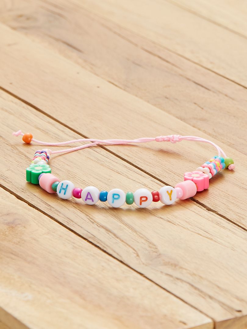 Bracelets à perles multicolores multicolore - Kiabi