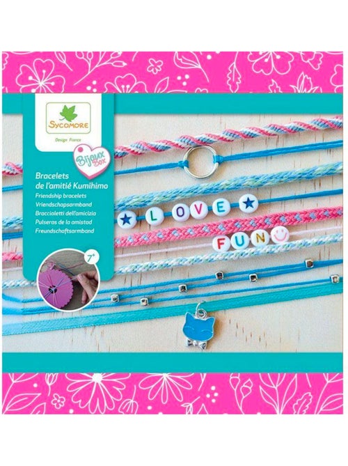 Bracelets d'amitié Kumihimo - Kiabi
