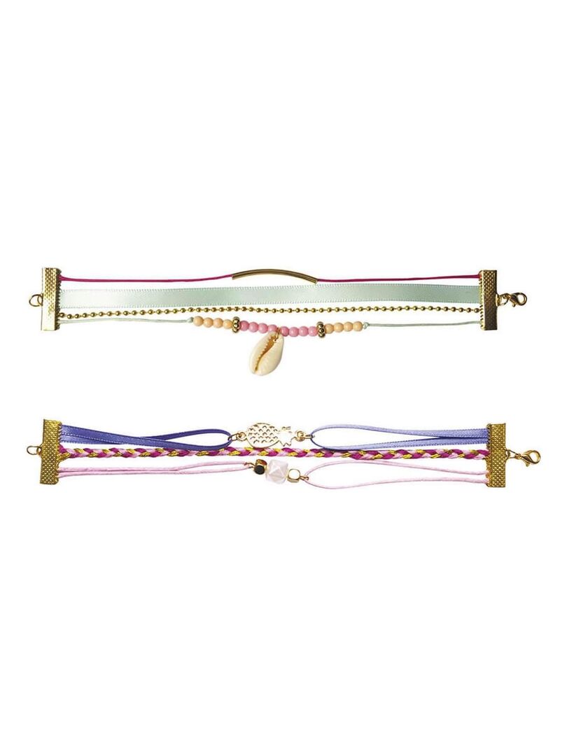 Lot De 2 Bracelets Multi-rangs Atout Beauté - Fermeture Aimantée, Modèle S111