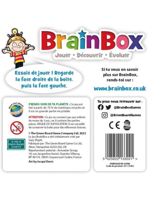 Brain box - mémoire - les animaux - Kiabi