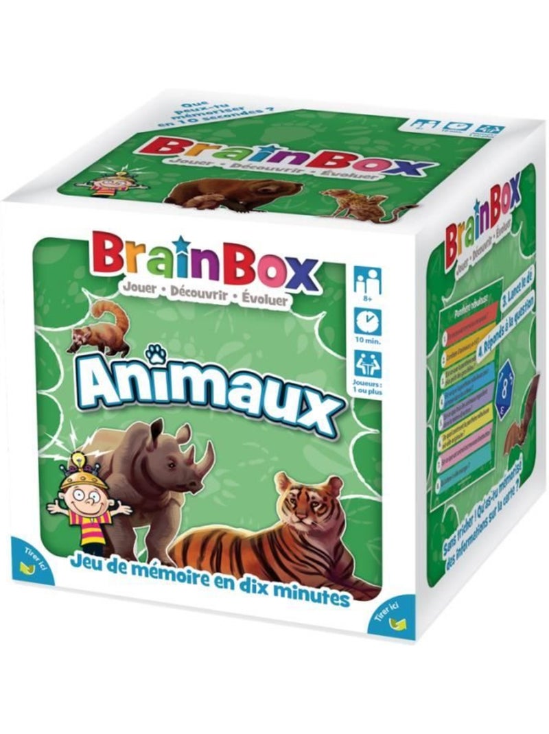 Brain box - mémoire - les animaux Blanc - Kiabi
