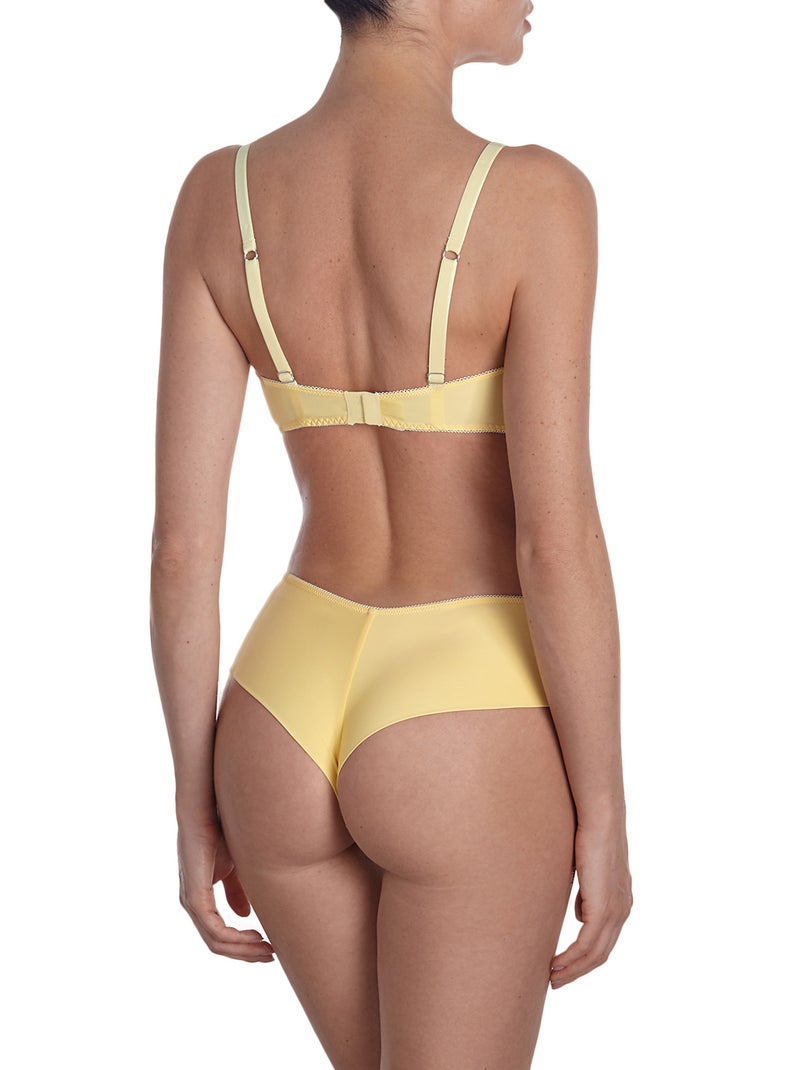 Bralette dentelle Blancmange Jaune - Kiabi