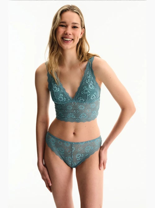 Bralette en dentelle femme penti - Kiabi Bralette en dentelle femme penti - Kiabi