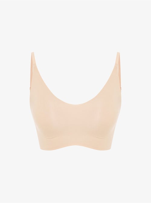 Bralette invisible sans marques, sans coutures, sans armatures penti - Kiabi Bralette invisible sans marques, sans coutures, sans armatures penti - Kiabi