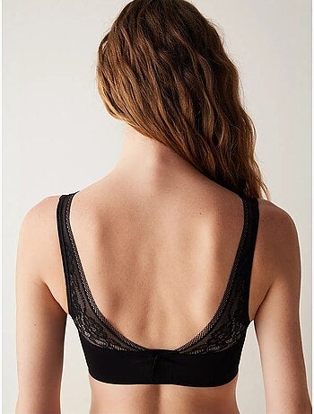 Bralette invisible up à dos en dentelle penti