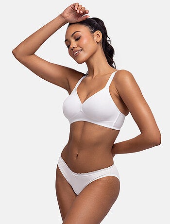 Bralette non rembourrée daniela blanc Dorina